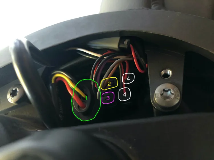 Cable configuration of Bosch Gen 3 e-bike motor